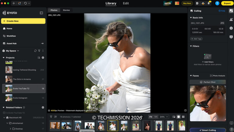 Evoto: From Thousands of Photos to a Finished Portrait Gallery