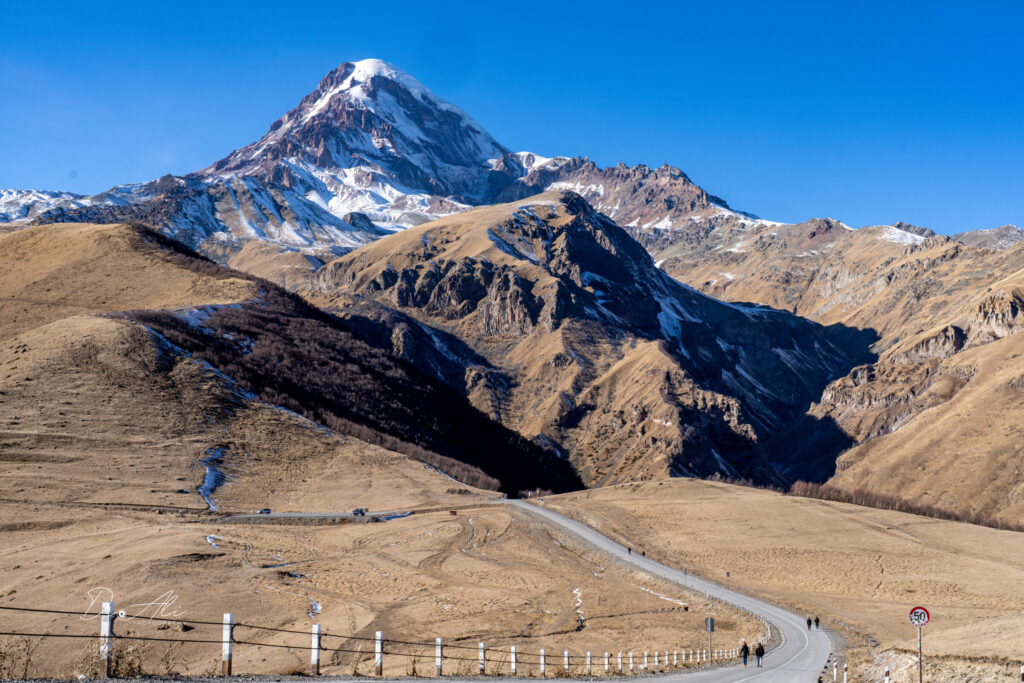 Kazbek pyramidal peak