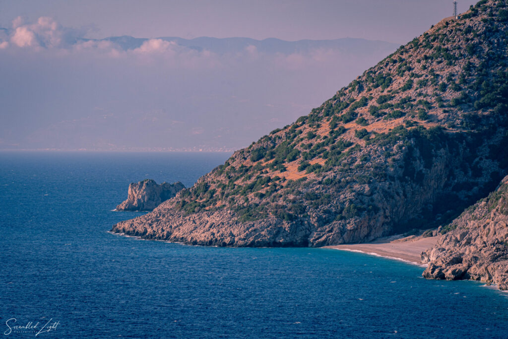 Aegean coast headland